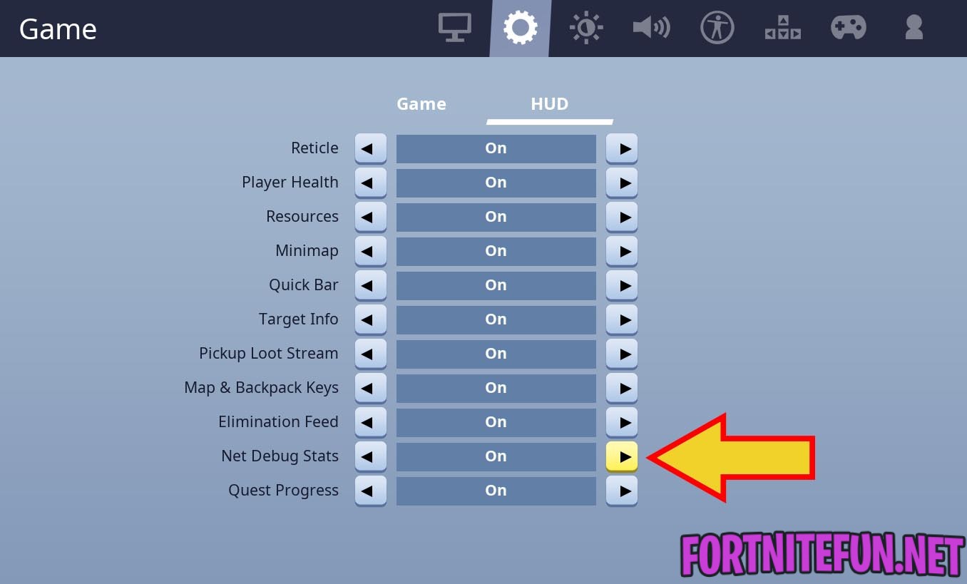 How to check ping in fortnite