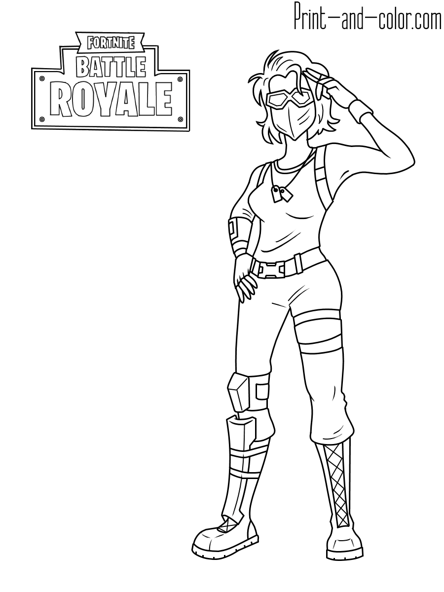 Fortnite Coloring Pages Robot Peely