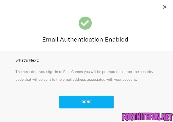 Two Factor Authentication In Fortnite Fortnite Battle Royale