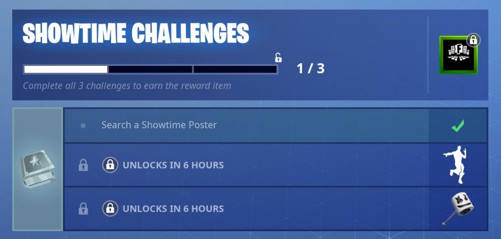 Showtime Challenges - Guide  