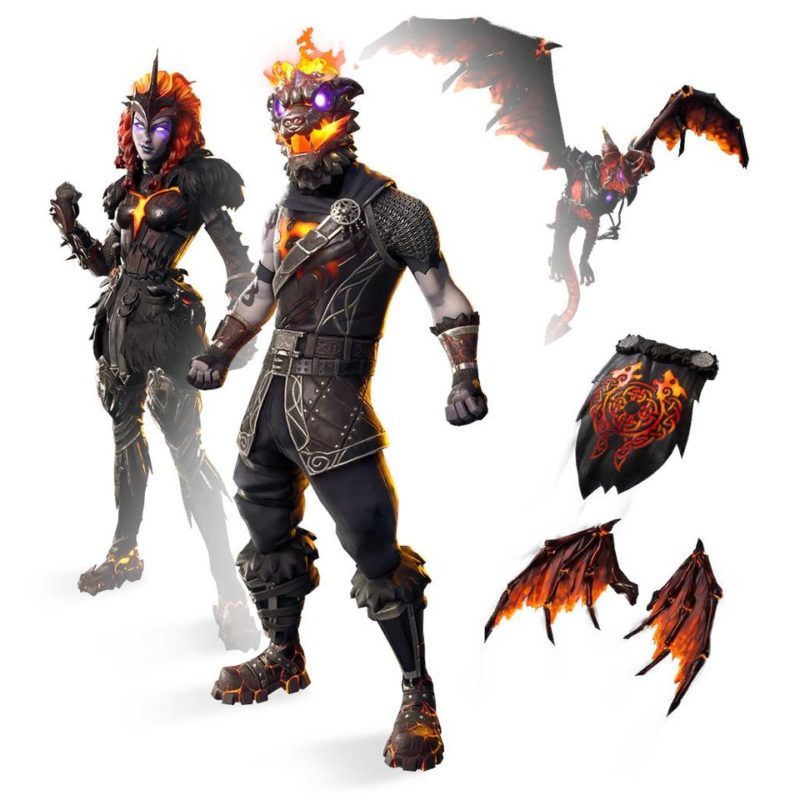 Lava Legend Pack available in Fortnite 
