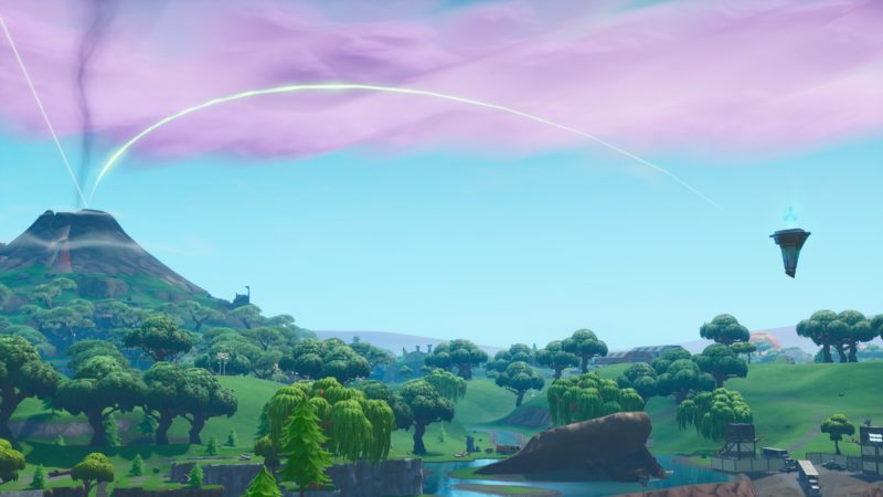Lasers appear throughout Fortnite map 