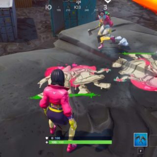 Fortbyte challenges: Accessible by using Rock Love Spray near a lavafall  