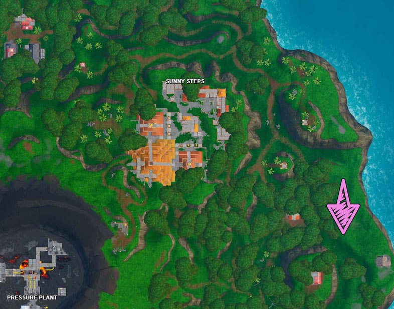 Fortbyte challenges: Found somewhere within map location J3  