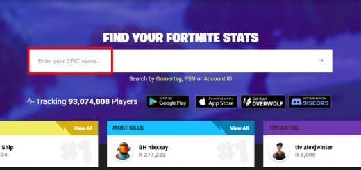 How to check your Fortnite KD ratio