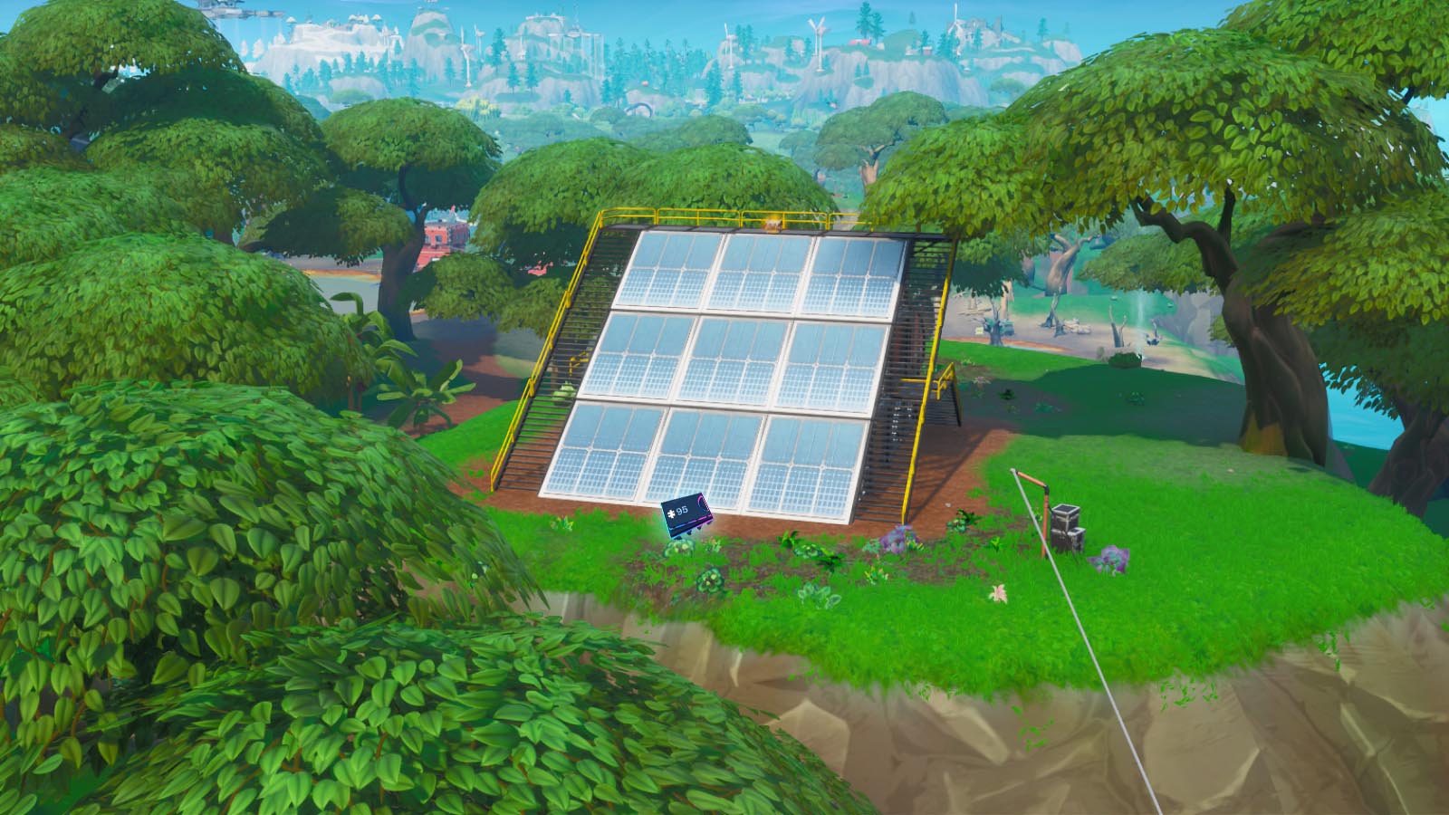 Fortbyte 95: Found At A Solar Array In The Jungle Location Guide.