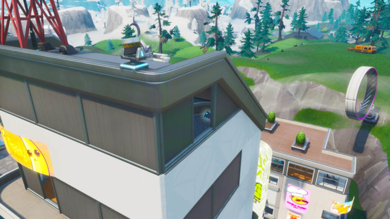 Fortbyte 100: Found On The Highest Floor Of The Tallest Building In Neo Tilted Location Guide  