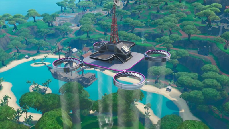 Fortbyte 38: Accessible with the Vendetta outfit at the northern most Sky Platform Location Guide  