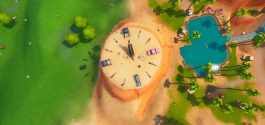 Fortbyte 40: Accessible With the Demi Outfit on a Sundial in the Desert Location Fortnite Guide  