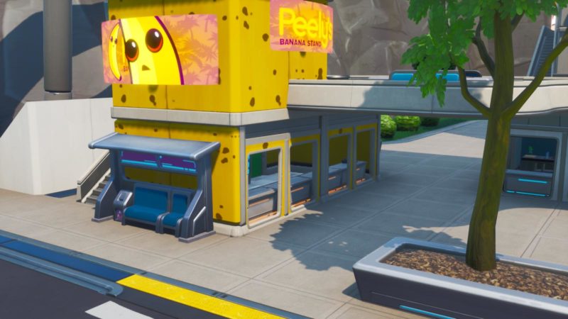 Fortbyte 43: Accessible By Wearing The Nana Cape Back Bling Inside A Banana Stand Location Guide 