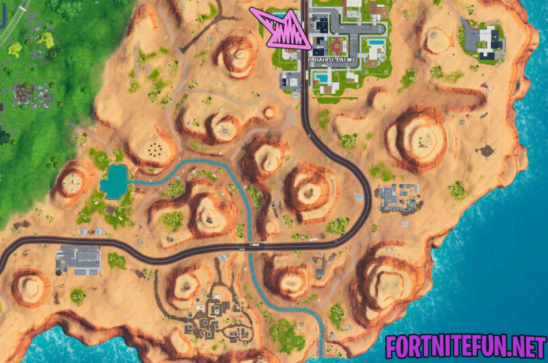 Fortbyte challenges: Found at a location hidden within loading screen #4 