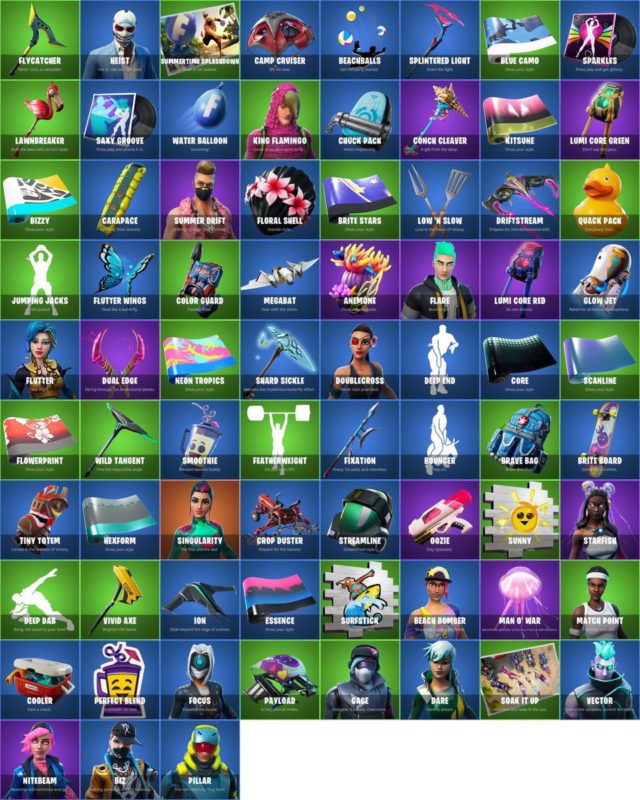 Fortnite Leaked Skins & Cosmetics Found in the v9.30 Files 