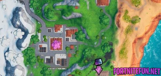 Fortbyte challenges: Found inside a stone pig building 