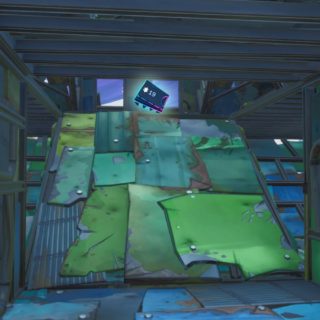 Fortbyte 19: Accessible With The Vega Outfit Inside A Spaceship Building Location Guide  
