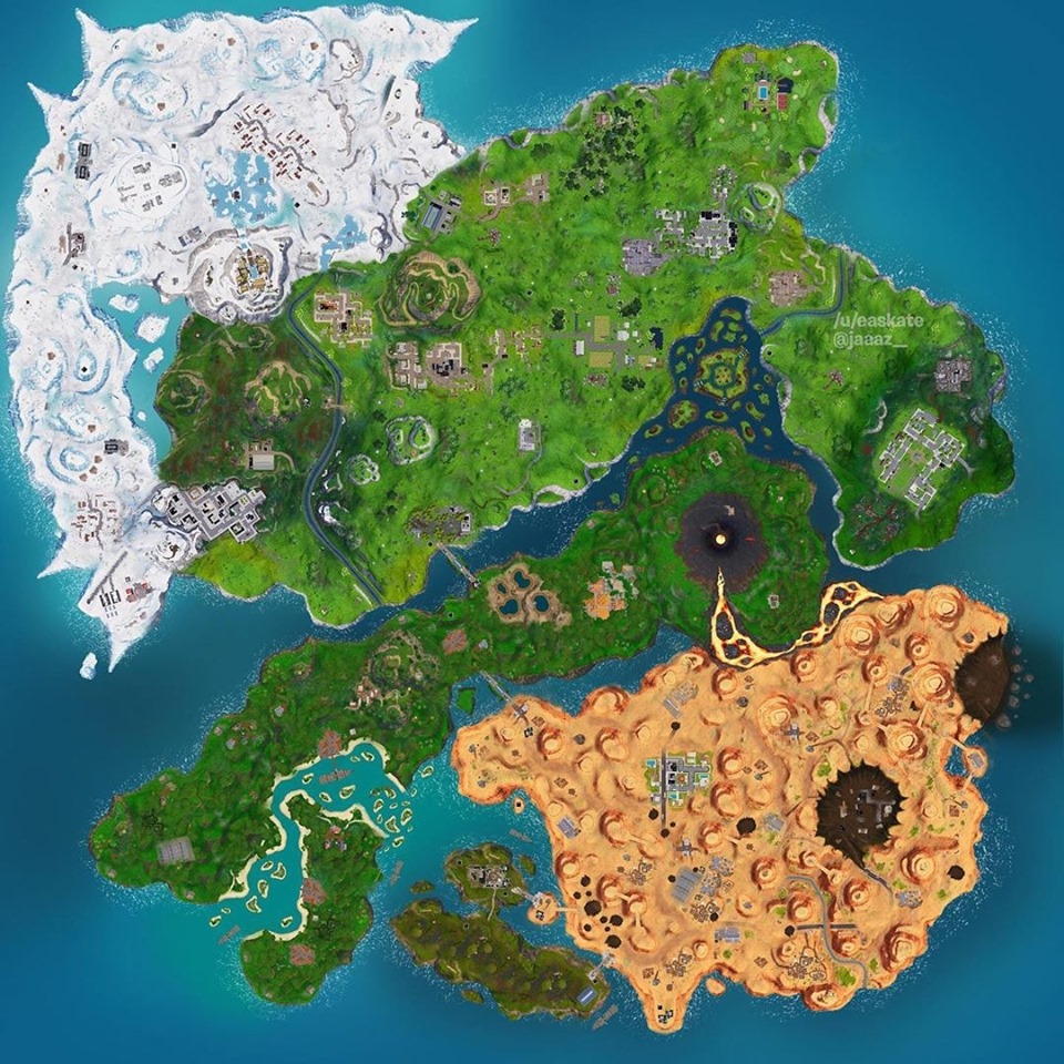 Fortnite Season 10 All Map Changes
