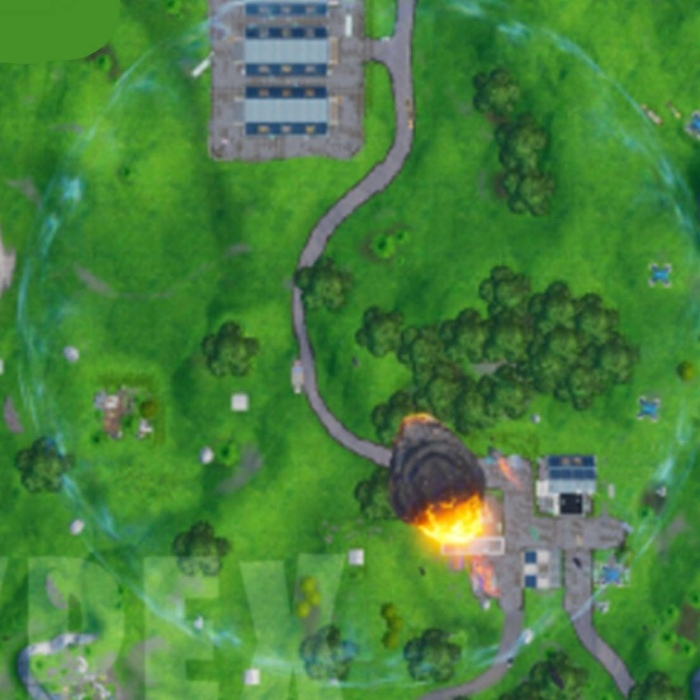 The Fortnite meteor will begin to move! 