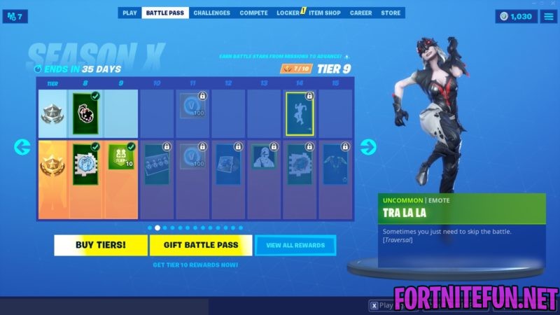Travel 100m while dancing - Fortnite Boogie down challenges 