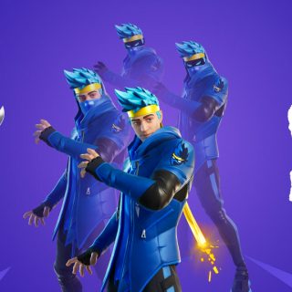 Ninja outfit in the Fortnite in-game store  