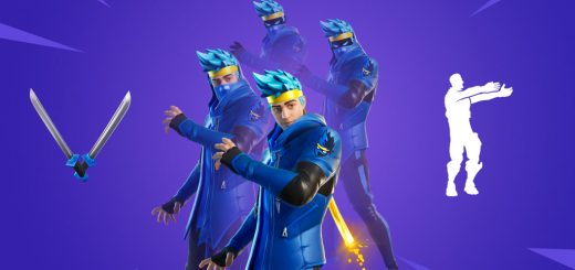 Ninja outfit in the Fortnite in-game store  