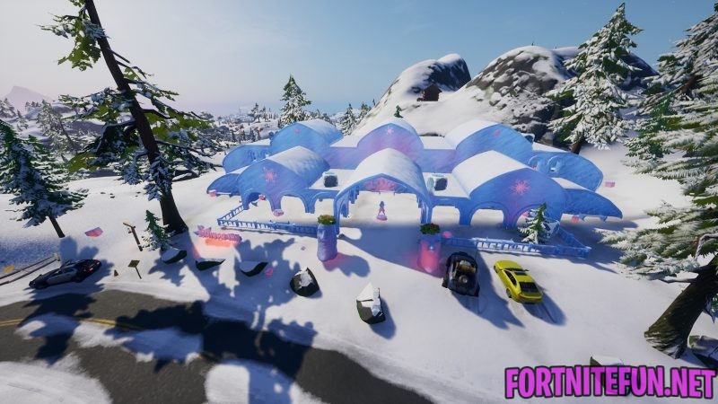 Search Ammo Boxes at The Workshop, Shiver Inn, or Ice Throne – Fortnite Winterfest challenge  