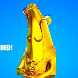 Fortnite Player with the Highest Season 2 Battle Pass Level / Golden Agent Peely  