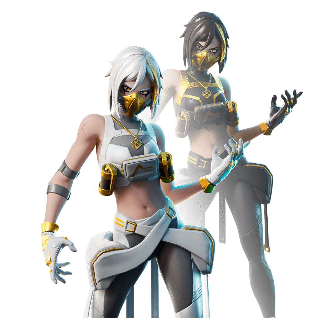 High-quality images of Fortnite Double Agent Hush skin in a PNG format with...