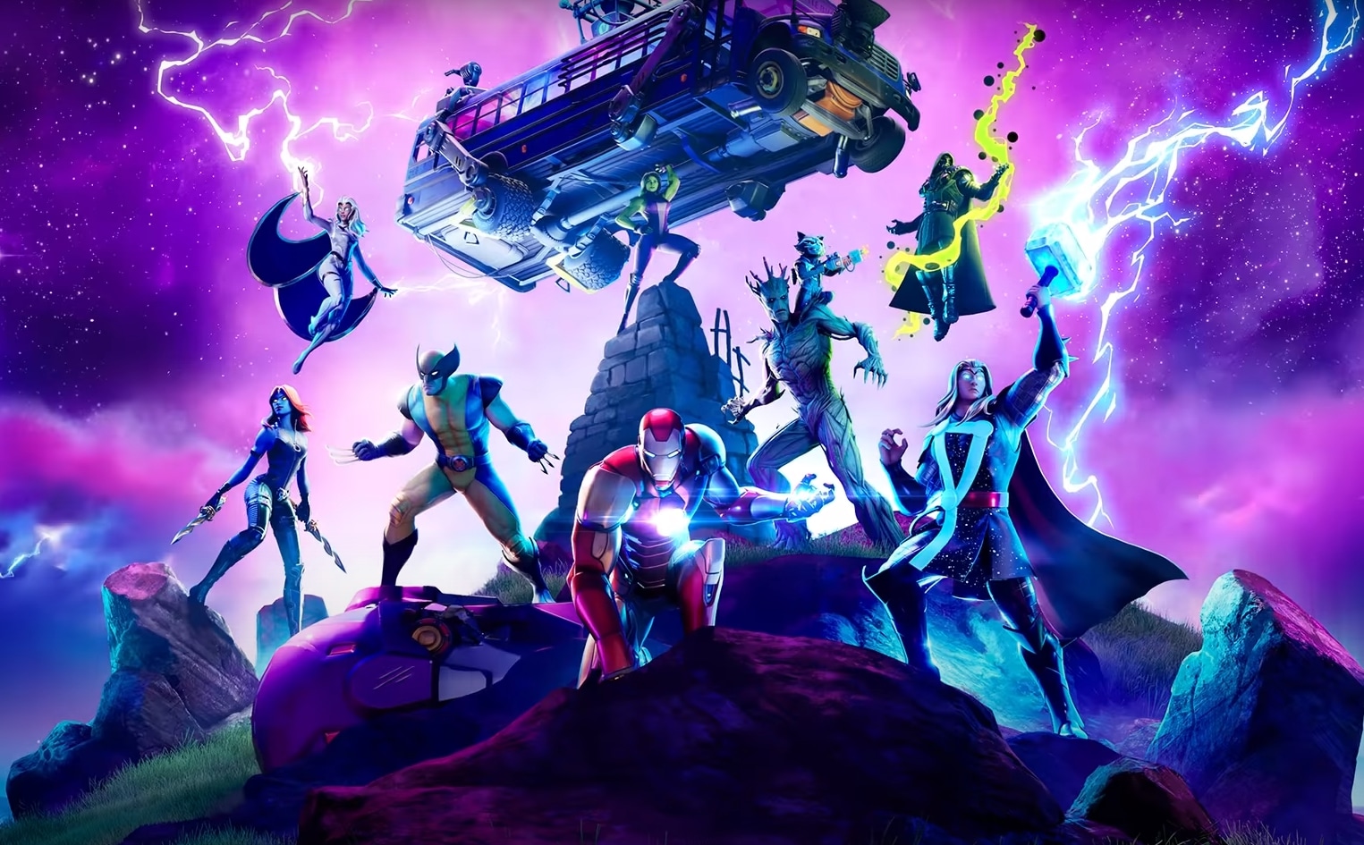 The first 10 Fortnite collaborations: Infinity Gauntlet, NFL, Ralph and others
