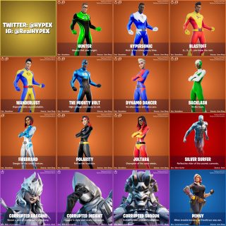 Fortnite 14.10 leaks - new outfits and cosmetics