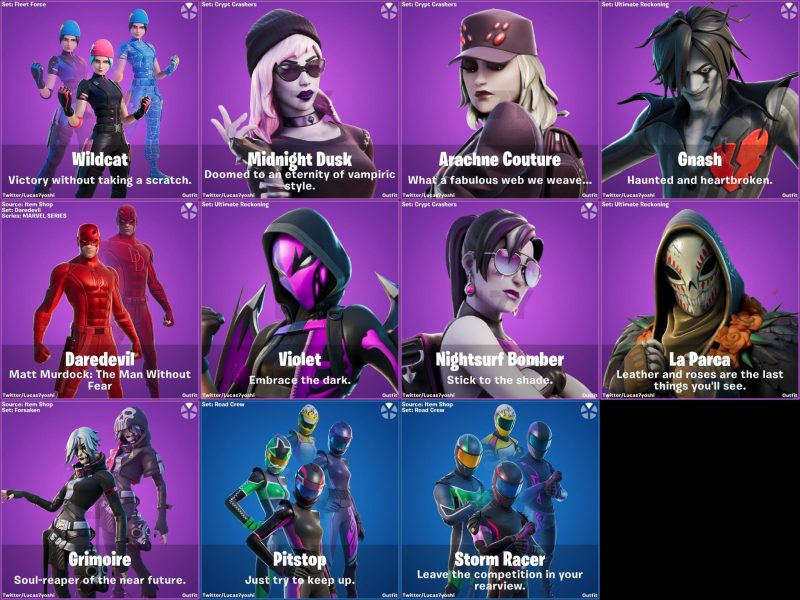 Fortnite 14.30 leaks - all the outfits and other cosmetics