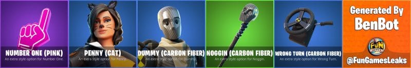 Fortnite 14.30 leaks - all the outfits and other cosmetics
