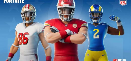 The NFL 2020 outfits are now available in the item shop