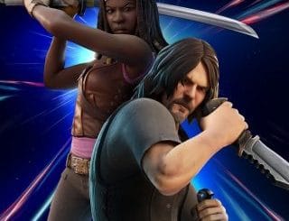 Daryl Dixon and Michonne will appear in Fortnite's item shop
