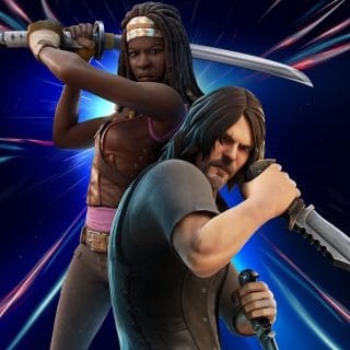 Daryl Dixon and Michonne will appear in Fortnite's item shop  