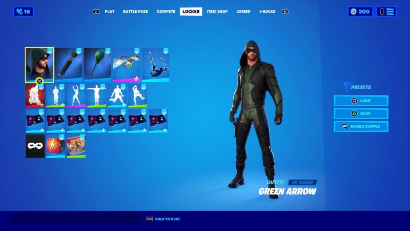 Green Arrow from DC will appear in the next Fortnite Crew subscription