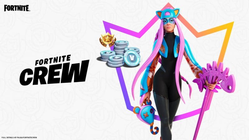 Fortite Crew April outfit - Alli