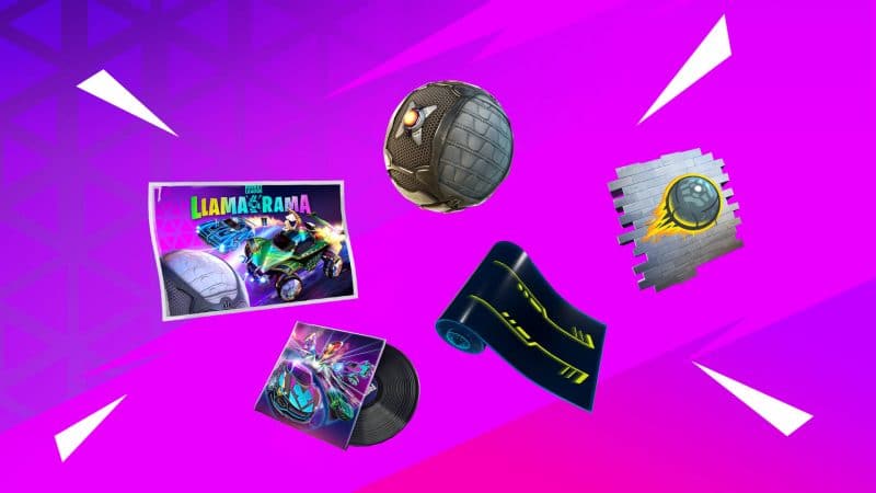 Llama-Rama event: Fortnite and Rocket League rewards
