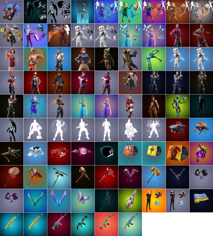 Fortnite 16.20 leaks - all the skins and other cosmetics