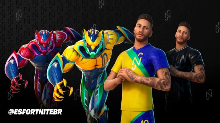 The secret Neymar skin and other Fortnite cosmetics' look