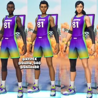 Basketball NBA event skins in Fortnite  