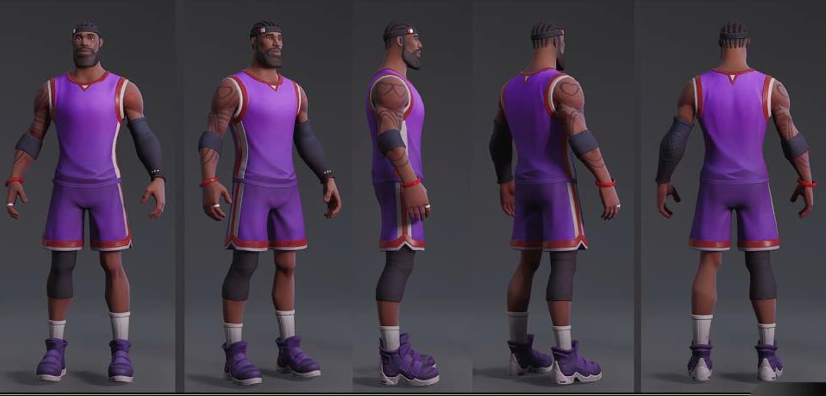 NBA basketball event in Fortnite: V-Bucks challenges and LeBron outfit