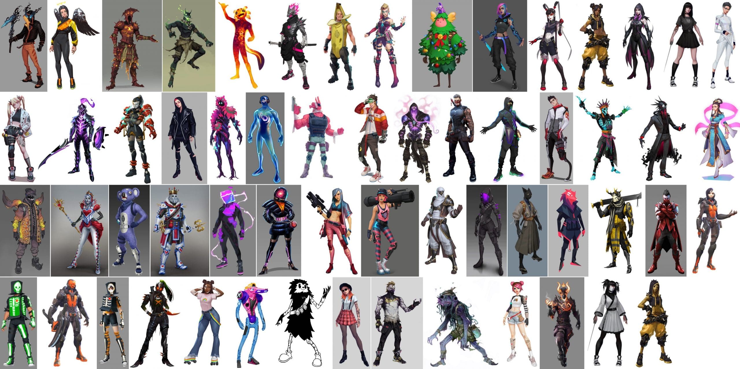 These skin concepts are coming to Fortnite - leaks