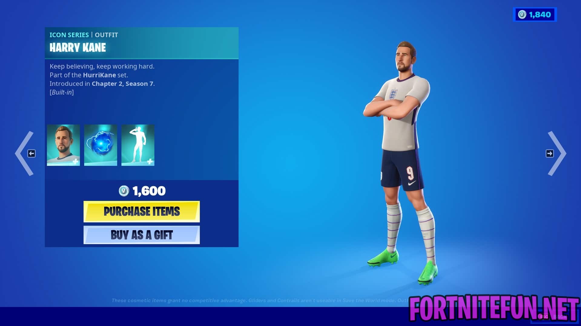 Harry Kane and Marco Reus appeared in Fortnite