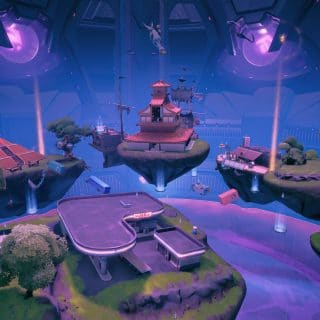 How to get on the mothership UFO in Fortnite? / Old locations and loot  