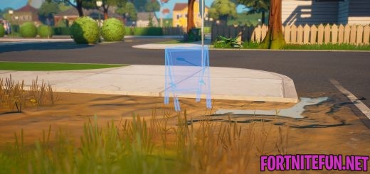 Place welcome signs in Pleasant Park and Lazy Lake - Fortnite Chapter 2 Season 7 legendary challenge 