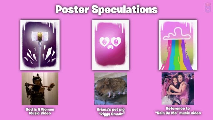 Dataminers decrypted posters to the Fortnite event