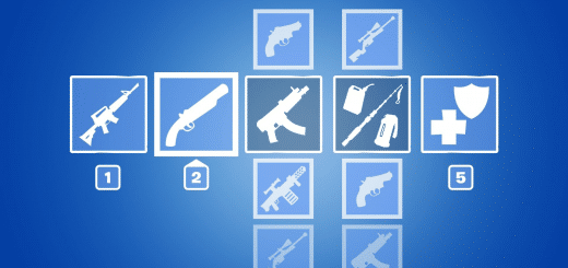 Slot keybinds for weapons and other items in Fortnite