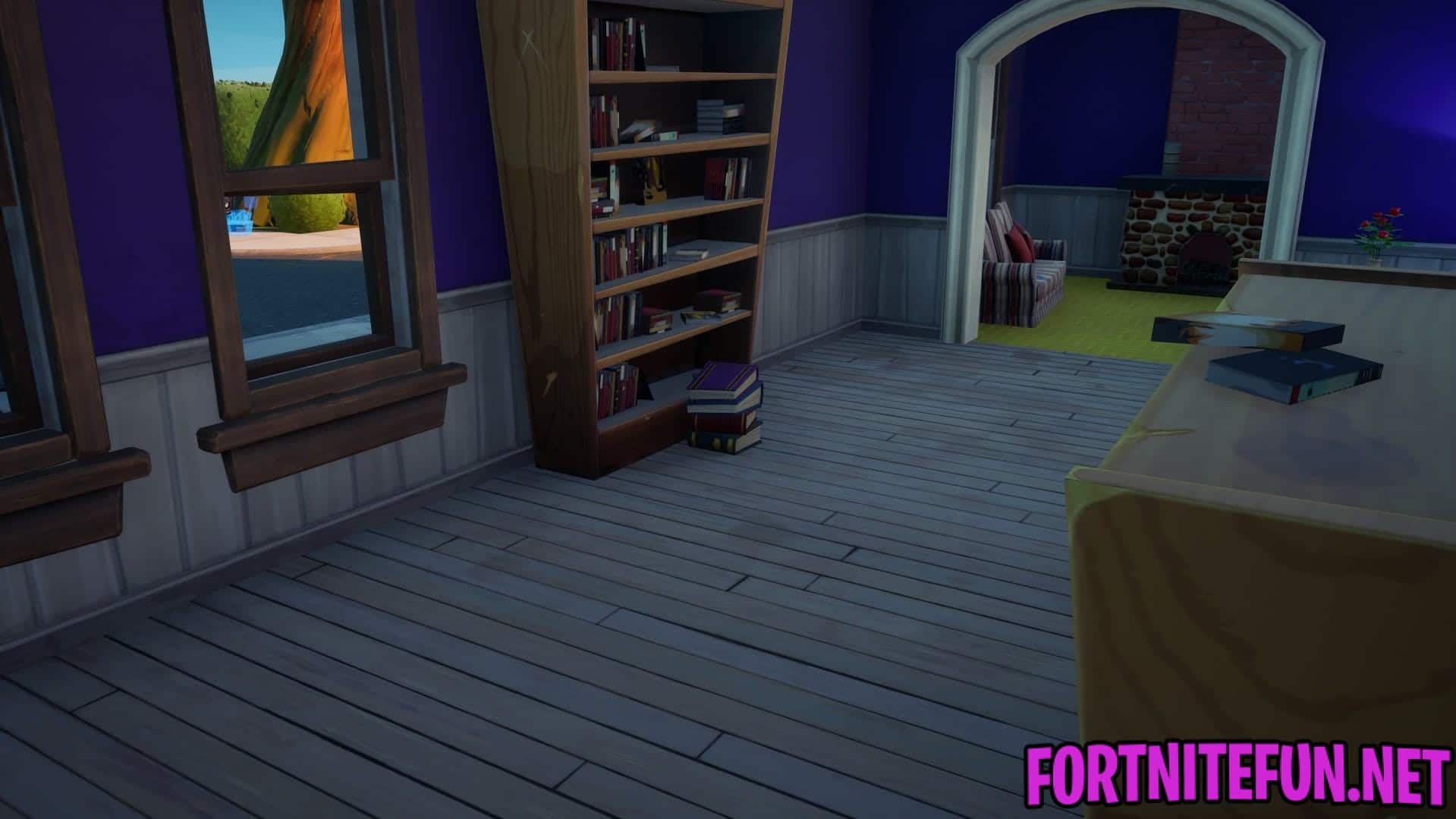 Collect Parenting Books from Holly Hatchery or Retail Row - Fortnite Chapter 2 Season 7 legendary challenge