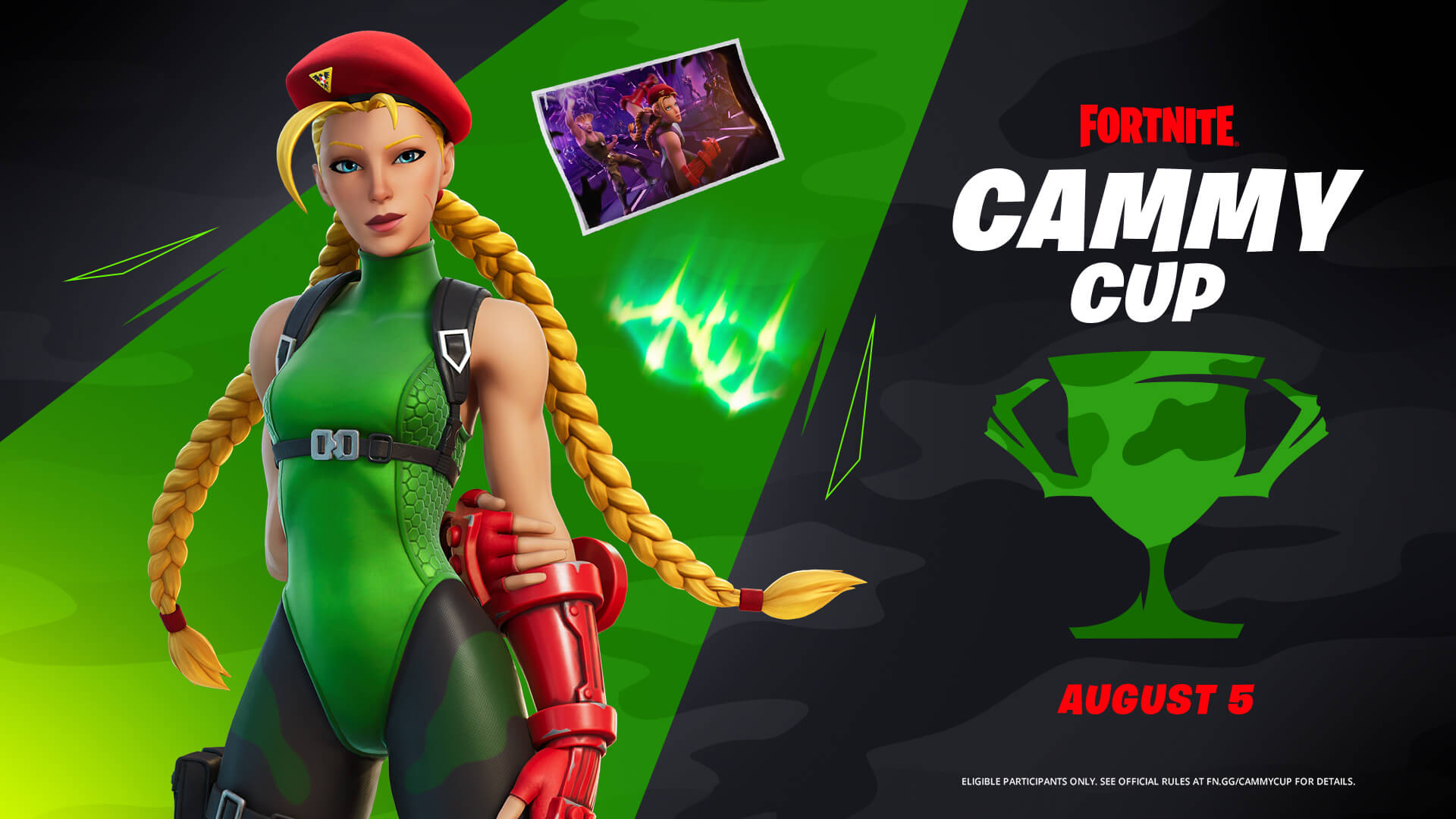 Cammy and Guile from Street Fighter are coming to Fortnite: outfits and tournament  