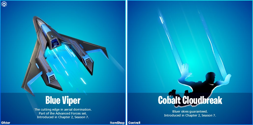 Fortnite Glider and Skydiving trail for PlayStation Plus  