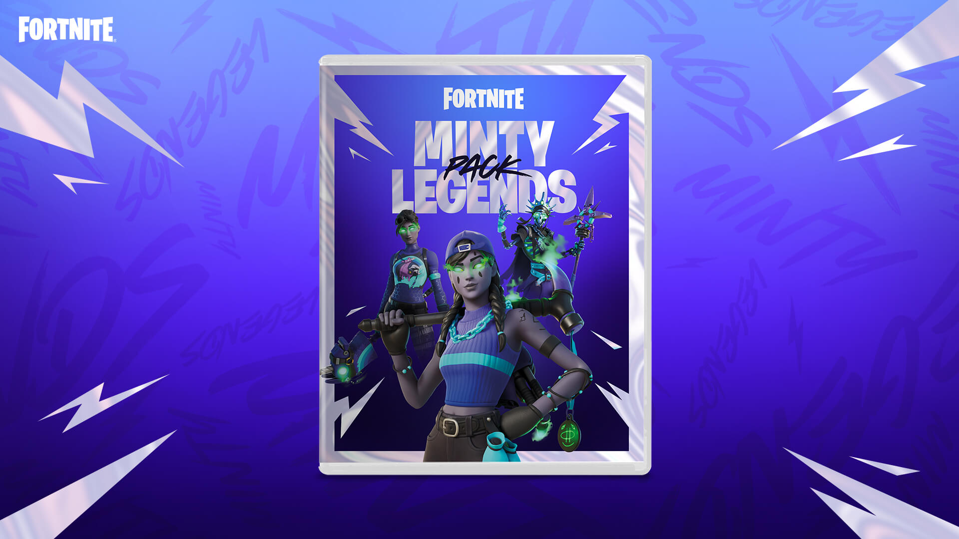 Minty Legends in Fortnite: Fresh Aura, Minty Bomber and Skellemint Oro  